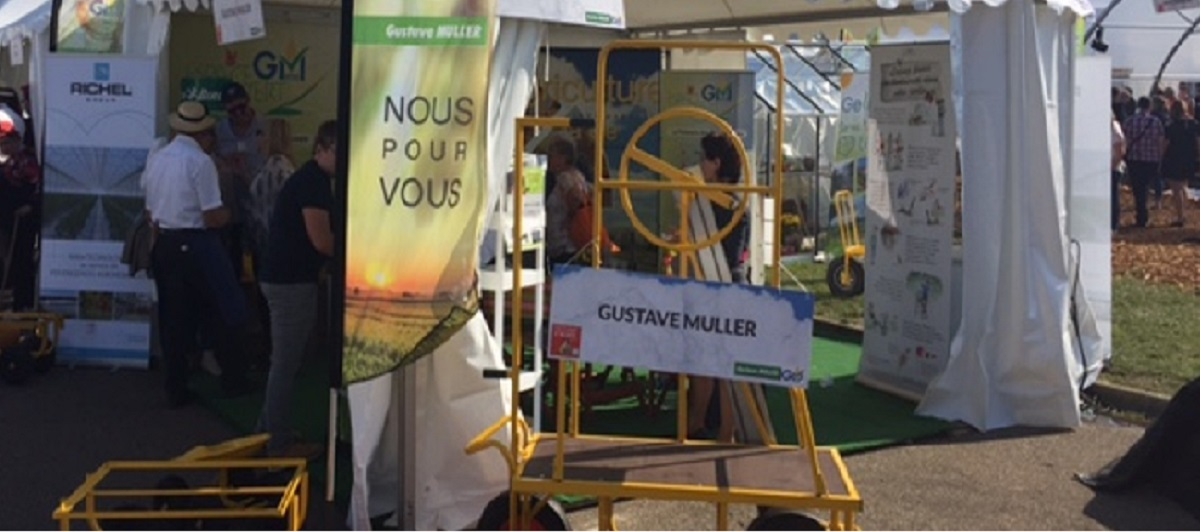 Gustave Muller Espaces Verts présent au salon saveur et soleil d'automne de Sélestat